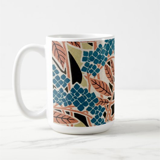 Jugendstil-Muster #12 Kaffeetasse (Links)
