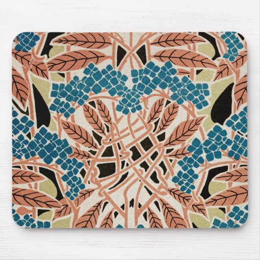 Jugendstil-Muster #12 Mousepad (Vorne)