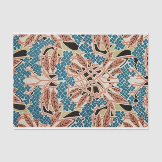 Jugendstil-Muster #12 Seidenpapier (Vorderseite)