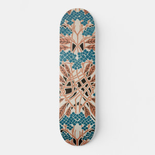 Jugendstil-Muster #12 Skateboard