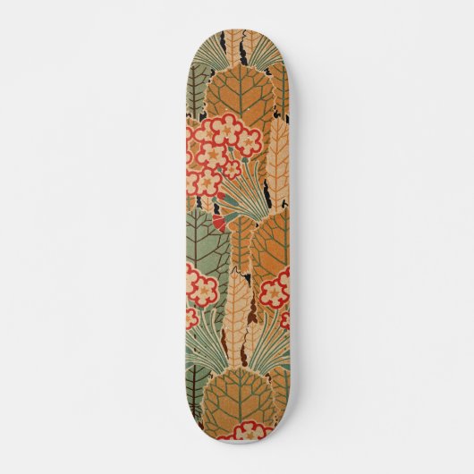 Jugendstil-Muster #1 Skateboard (Vorne)