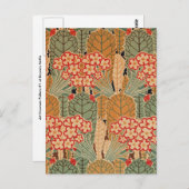 Jugendstil-Muster #1 von Emporio Moffa Postkarte (Vorne/Hinten)