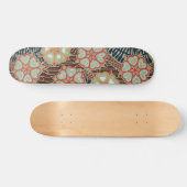 Jugendstil-Muster #2 Skateboard (Horizontal)