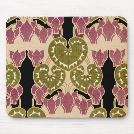 Jugendstil-Muster #4 Mousepad (Vorne)