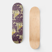 Jugendstil-Muster #5 Skateboard (Vorderseite)