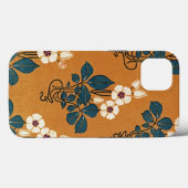 Jugendstil-Muster #7 Case-Mate iPhone Hülle (Rückseite (Horizontal))