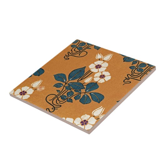 Jugendstil-Muster 7 Fliese (Seite)