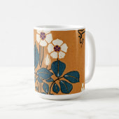 Jugendstil-Muster #7 Kaffeetasse (VorderseiteRechts)