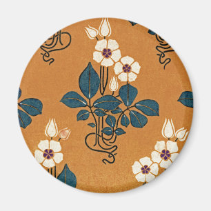 Jugendstil-Muster #7 Magnet