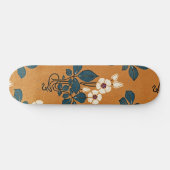 Jugendstil-Muster #7 Skateboard (Horizontal)