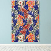 Jugendstil-Muster #8 in Emporio Moffa Leinwanddruck (Insitu (Holzboden))