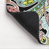 Jugendstil-Muster #8 Mousepad (Ecke)