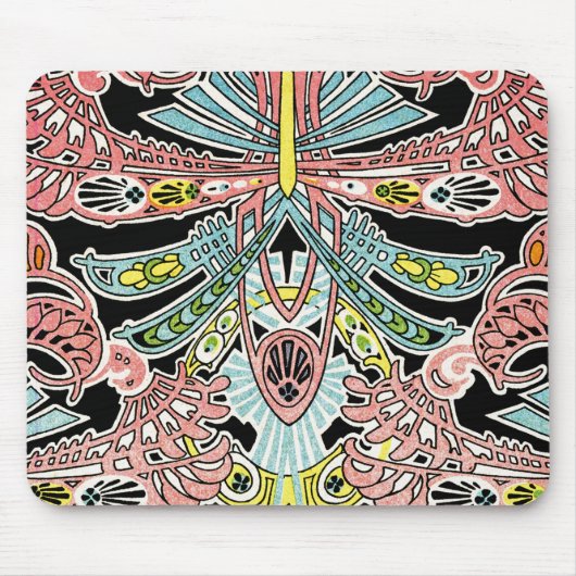 Jugendstil-Muster #8 Mousepad (Vorne)