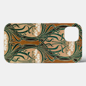 Jugendstil-Muster #9 Case-Mate iPhone Hülle (Rückseite (Horizontal))