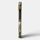 Jugendstil-Muster #9 Case-Mate iPhone Hülle (Rückseite / Links)
