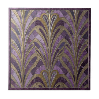 Jugendstil-Muster Keramikfliese