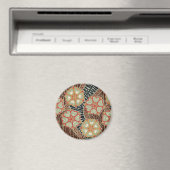 Jugendstil-Muster Nr. 2 in Emporio Moffa Magnet (In Situ (Geschirrspüler))