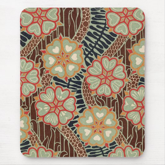 Jugendstil-Muster Nr. 2 in Emporio Moffa Mousepad (Vorne)