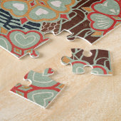 Jugendstil-Muster Nr. 2 in Emporio Moffa Puzzle (Seite)