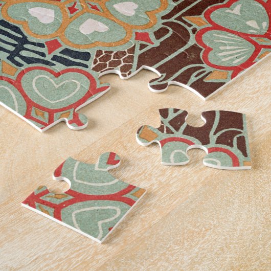 Jugendstil-Muster Nr. 2 in Emporio Moffa Puzzle (Seite)