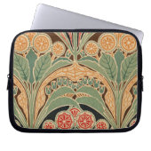 Jugendstil-Muster Nr. 3 in Emporio Moffa Laptopschutzhülle (Vorderseite)