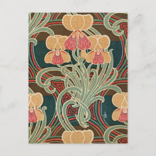 Jugendstil-Muster Nr. 4 in Emporio Moffa Postkarte