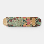 Jugendstil-Muster Nr. 4 in Emporio Moffa Skateboard (Horizontal)
