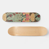 Jugendstil-Muster Nr. 4 in Emporio Moffa Skateboard (Horizontal)