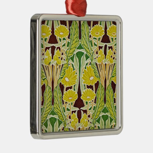 Jugendstil-Muster Nr. 7 in Emporio Moffa Ornament Aus Metall (Rechts)