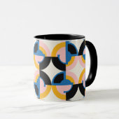 Jugendstil-Muster  Tasse (VorderseiteRechts)
