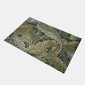 Jugendstil-Muster William Morris, Vintag, Glocke Fußmatte (Schrägansicht)