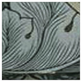 Jugendstil-Muster William Morris, Vintag, Glocke Stoff (Muster)