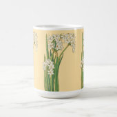 Jugendstil-Narzissenblumen Kaffeetasse (Mittel)