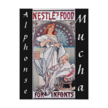 Jugendstil, Nestle Babynahrung von Alphonse Mucha