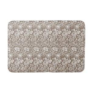 Jugendstil-Nobelpreisträger, Taupe und Weiß Badematte
