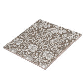 Jugendstil-Nobelpreisträger, Taupe und Weiß Fliese (Seite)