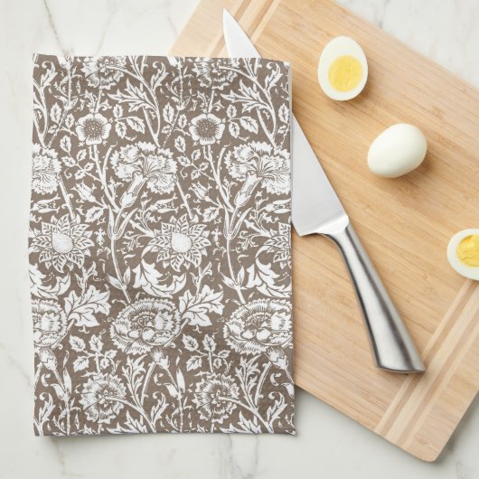 Jugendstil-Nobelpreisträger, Taupe und Weiß Handtuch (Viertel Falte)