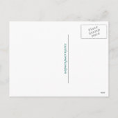 Jugendstil - Osterodien Personalisiert Feiertagspostkarte (Rückseite)