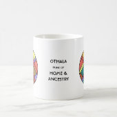 Jugendstil Othala-Runen-Tasse – HEIM & AHNENERBE! Kaffeetasse (Mittel)