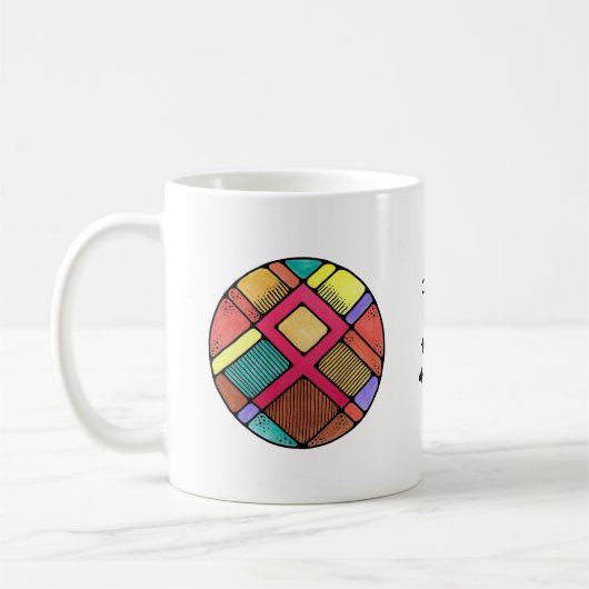 Jugendstil Othala-Runen-Tasse – HEIM & AHNENERBE! Kaffeetasse (Links)