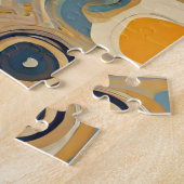 Jugendstil Pinguin  Puzzle (Seite)