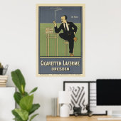 Jugendstil-Poster - Cig Poster (Heimbüro)