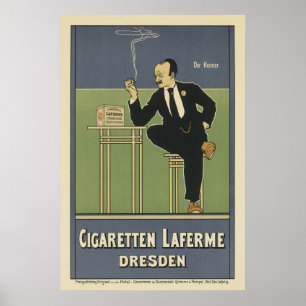 Jugendstil-Poster - Cig Poster