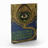 Jugendstil-Poster-Kunstausstellung Klingner Fotoblock (Links)