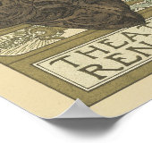 Jugendstil-Poster - Mucha' Poster (Ecke)