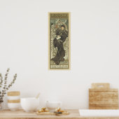 Jugendstil-Poster - Mucha' Poster (Küche)