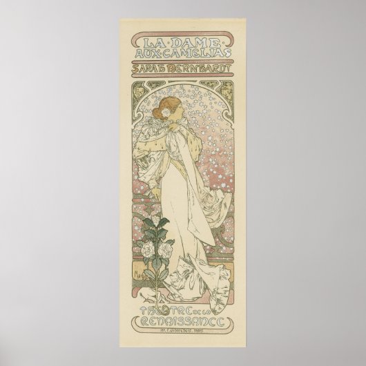 Jugendstil-Poster Poster (Vorne)