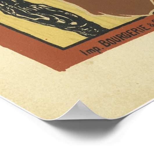 Jugendstil-Poster Poster (Ecke)