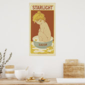 Jugendstil-Poster - Starlight Poster (Küche)