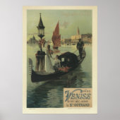 Jugendstil-Poster - Venedig / Paris Poster (Vorne)